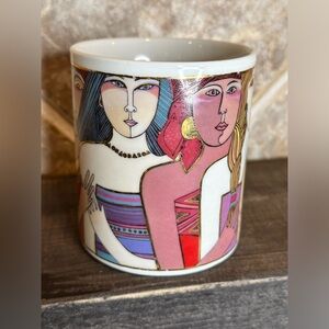 Laurel Burch Women of Color Mug 1993